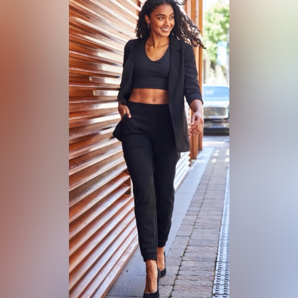 SPANX Perfect Pant Black Joggers
